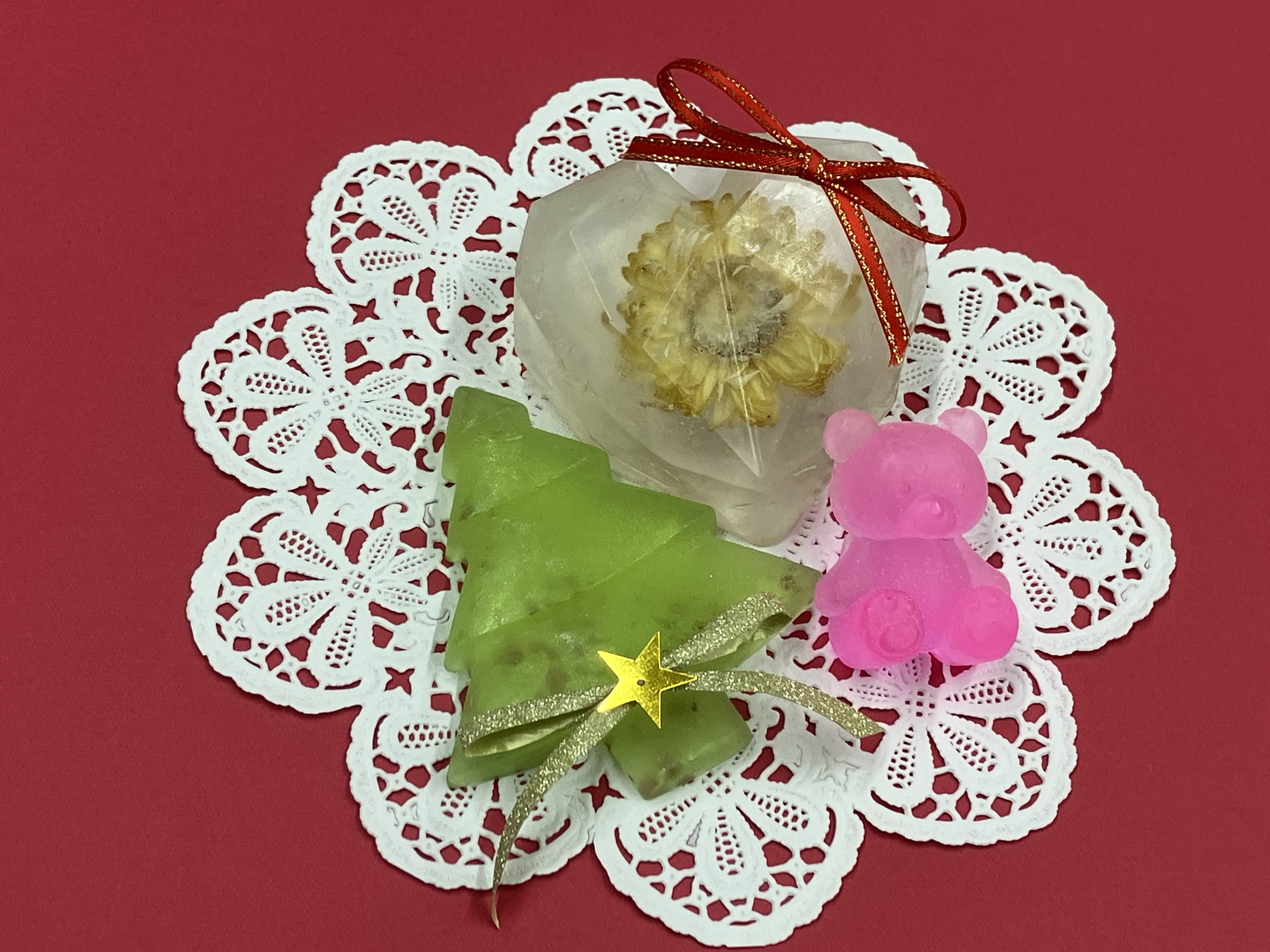 ・12月21日(日) カラフルな石けんづくり<クリスマスバージョン>