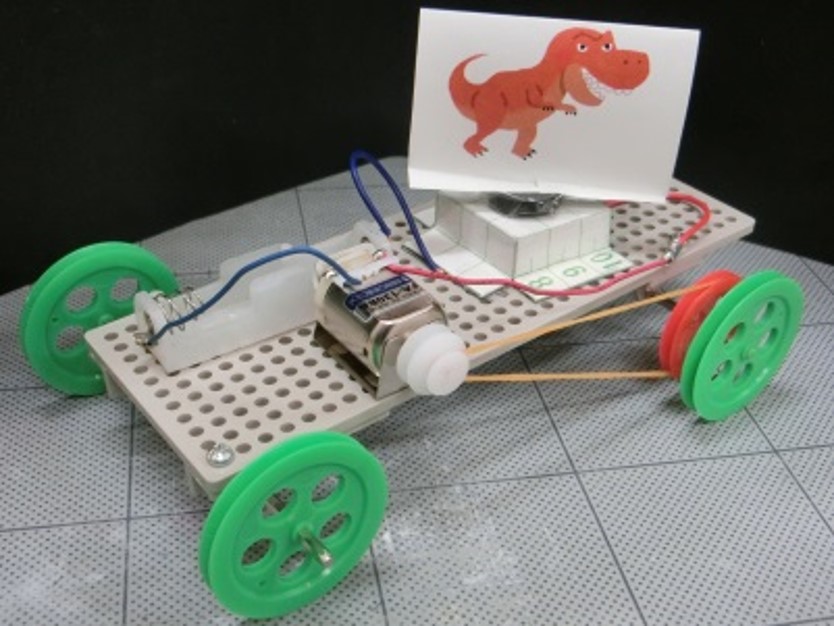 科学ものづくり教室「入門! 電気工作 マグネットカー」(川口市立科学館連携事業)